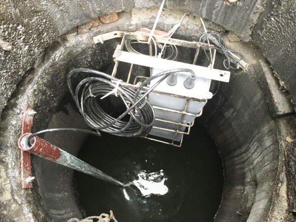 崇明区水位检测井